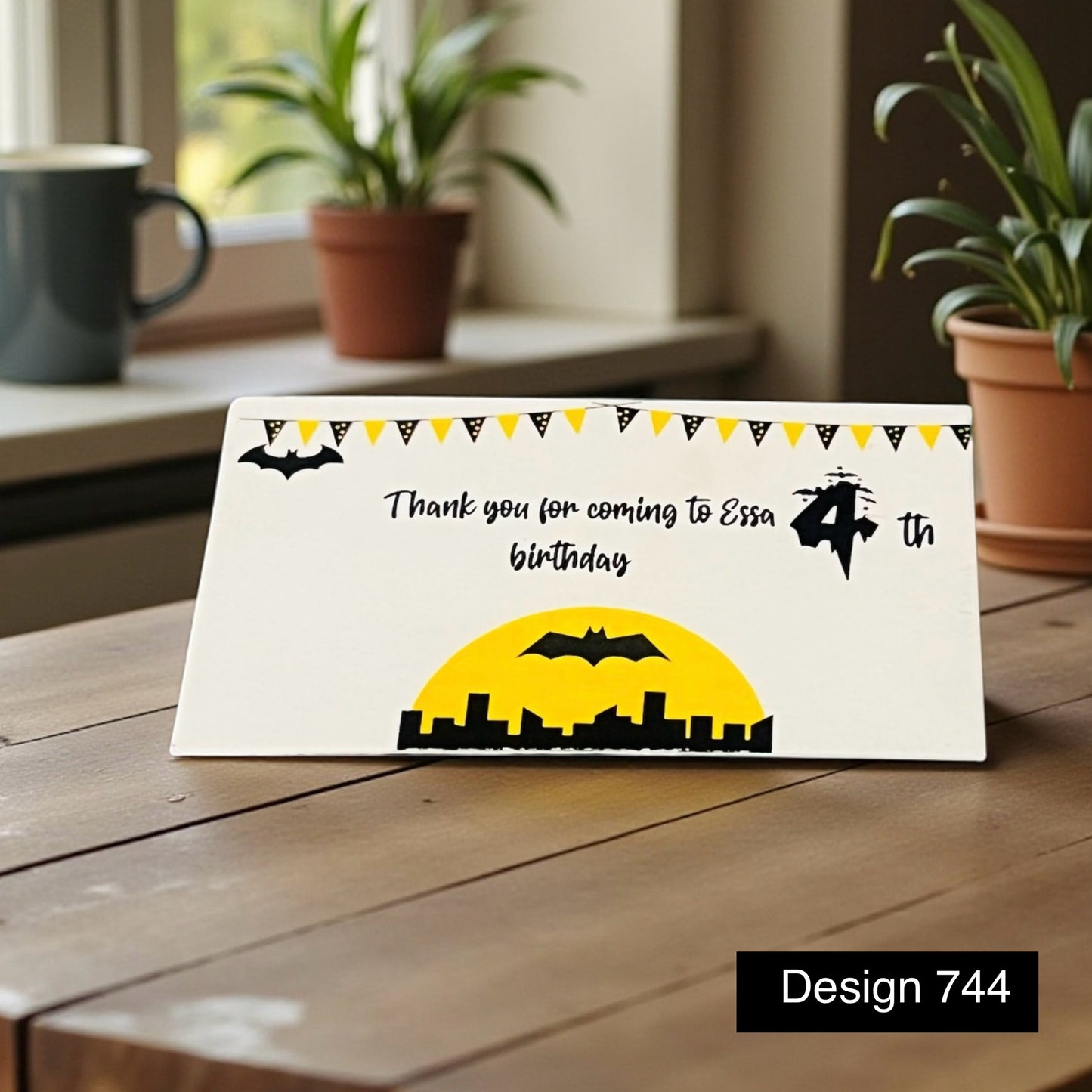 Birthday Thank you Card Design 744