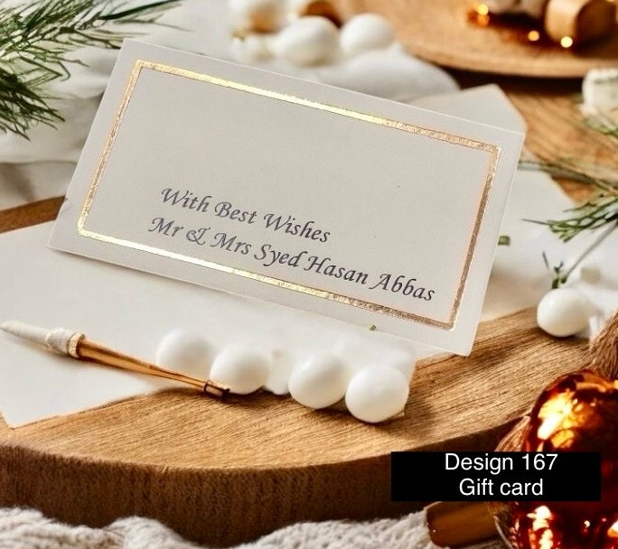 Gift card design 167