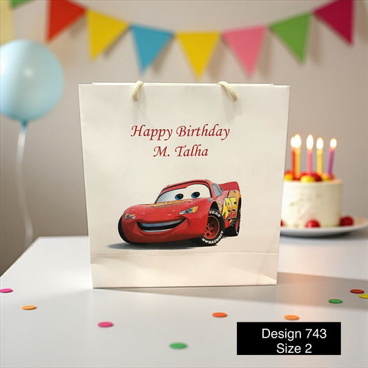 Birthday theme  Gift bag design 743