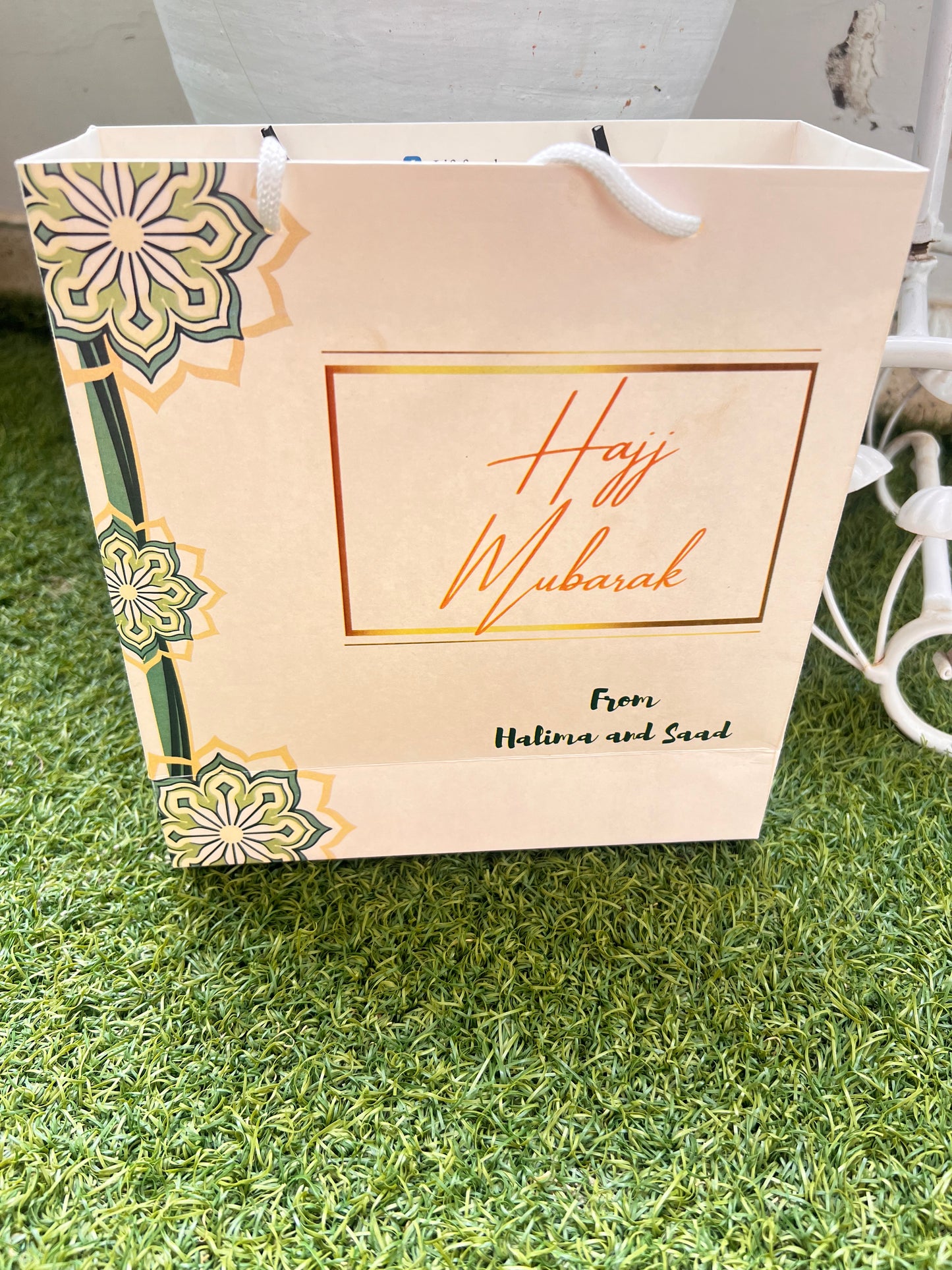 Gift bag for Hajj & Umrah Tabarruk design 437