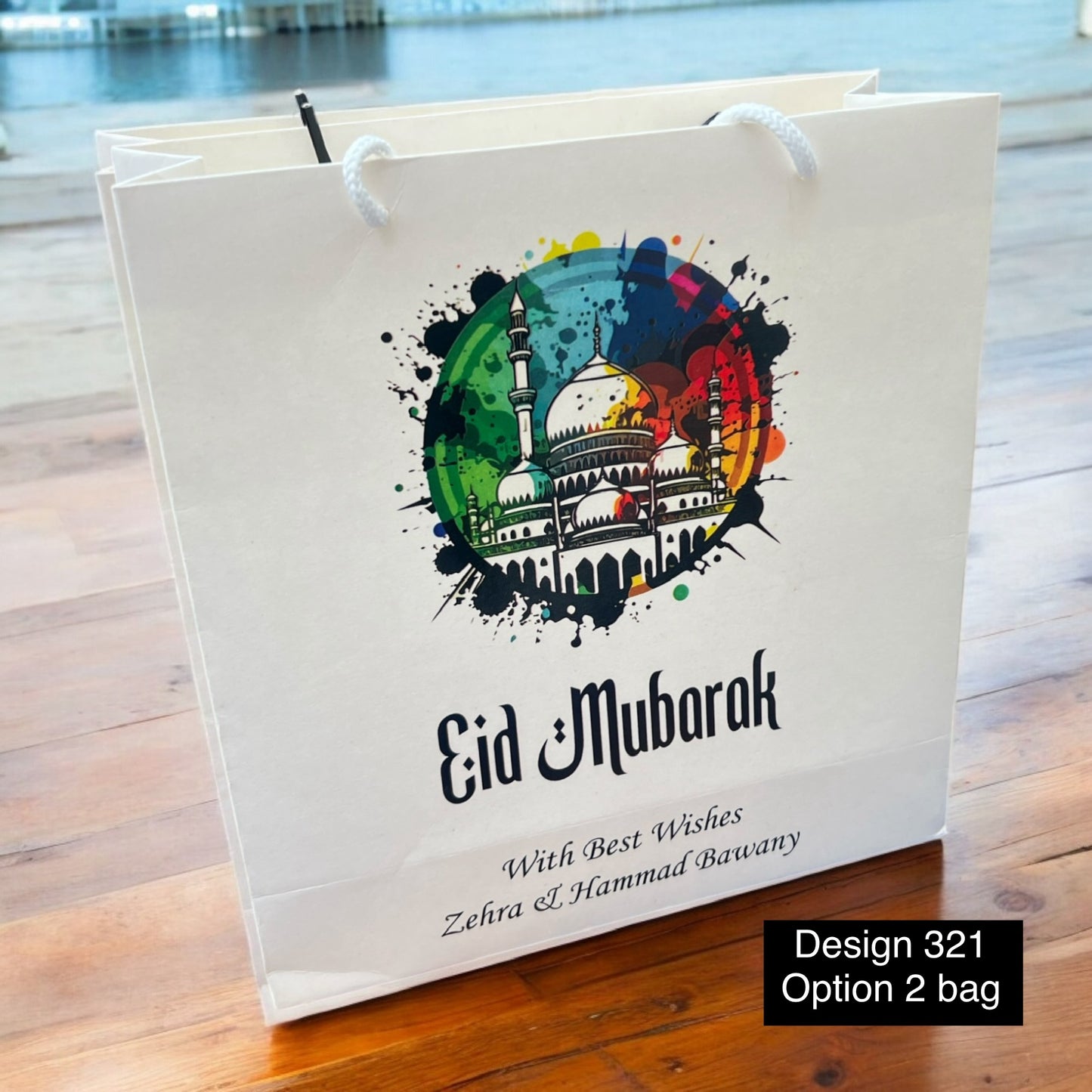 Eid Gift bag design 321