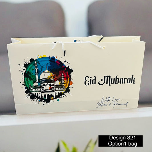 Eid Gift bag design 321