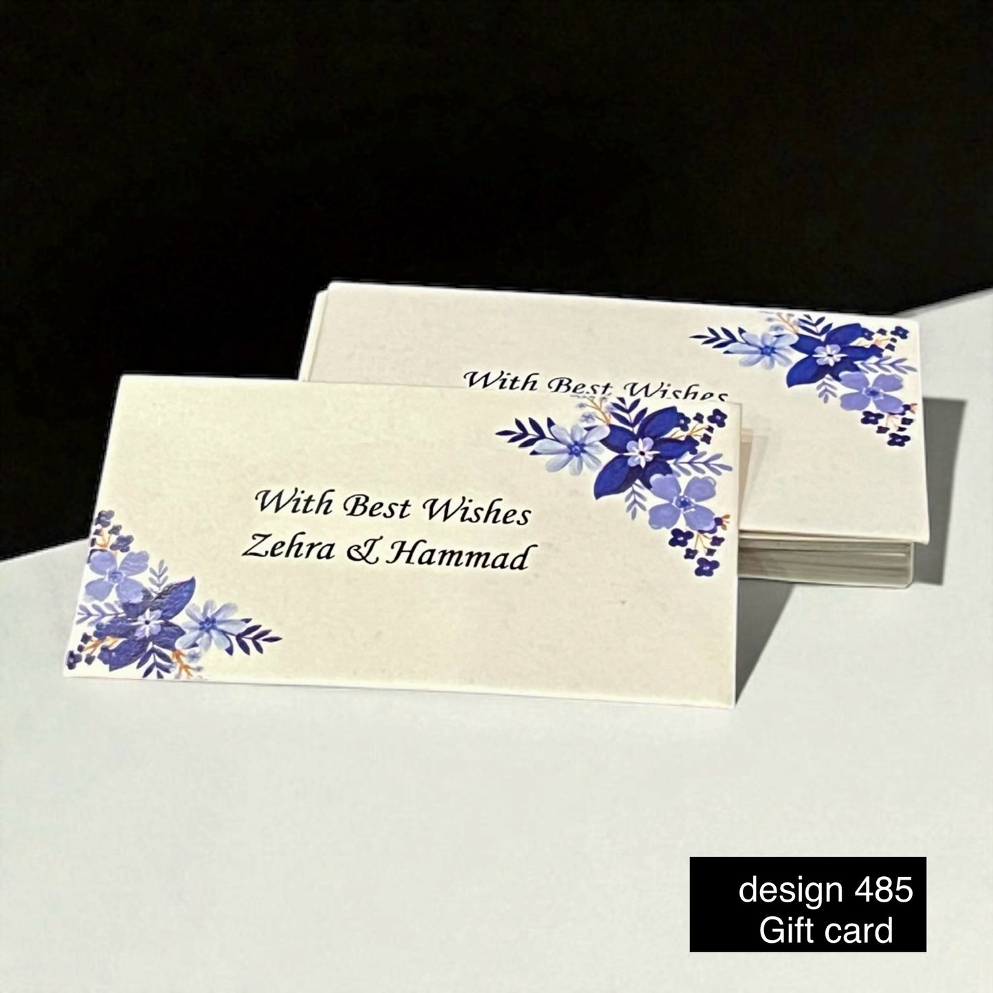 Gift Card /Name card 485