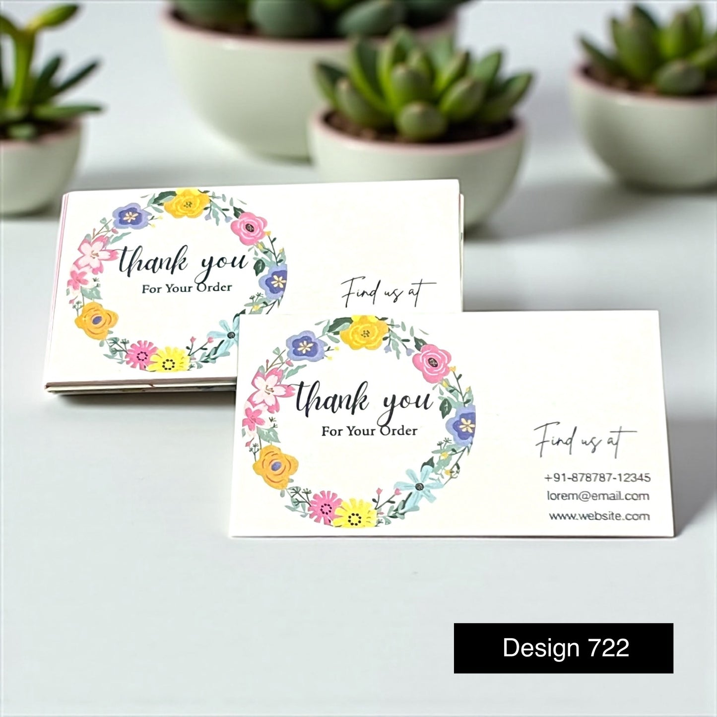 Thank you Card Design 722