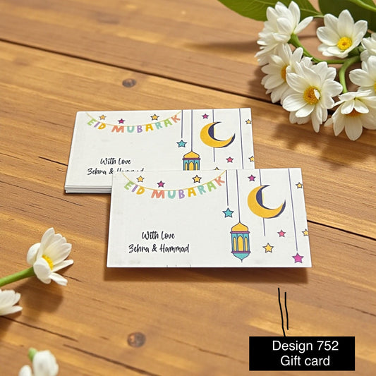 Eid Gift Card 752
