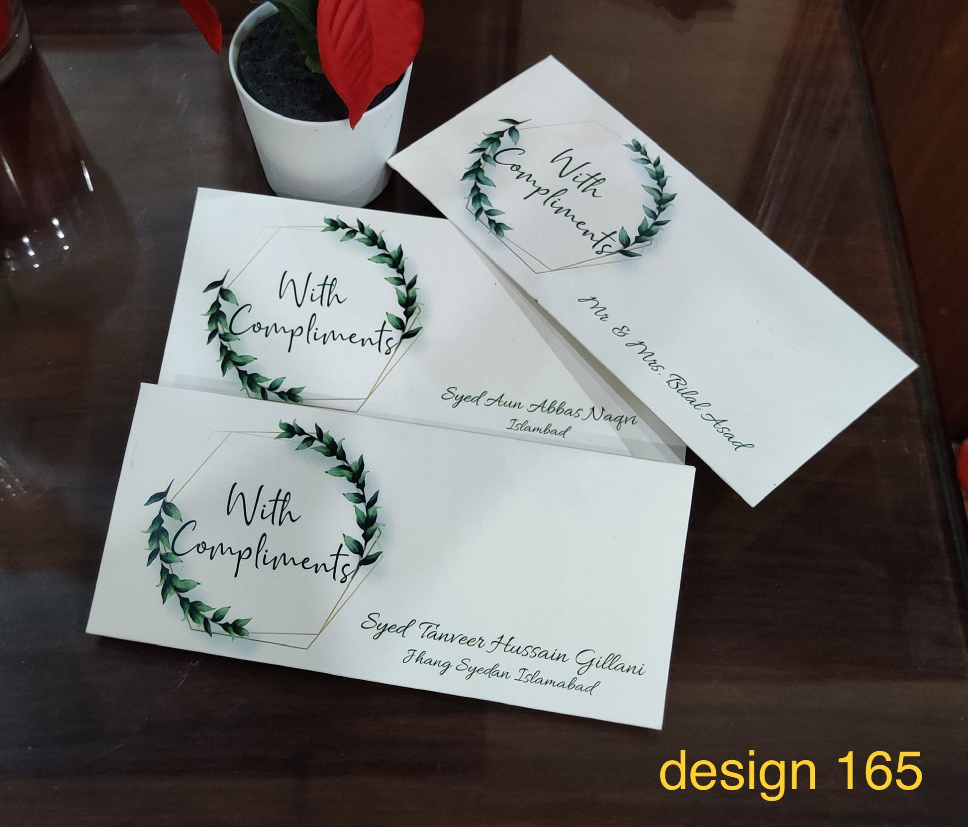 Envelope Design 165