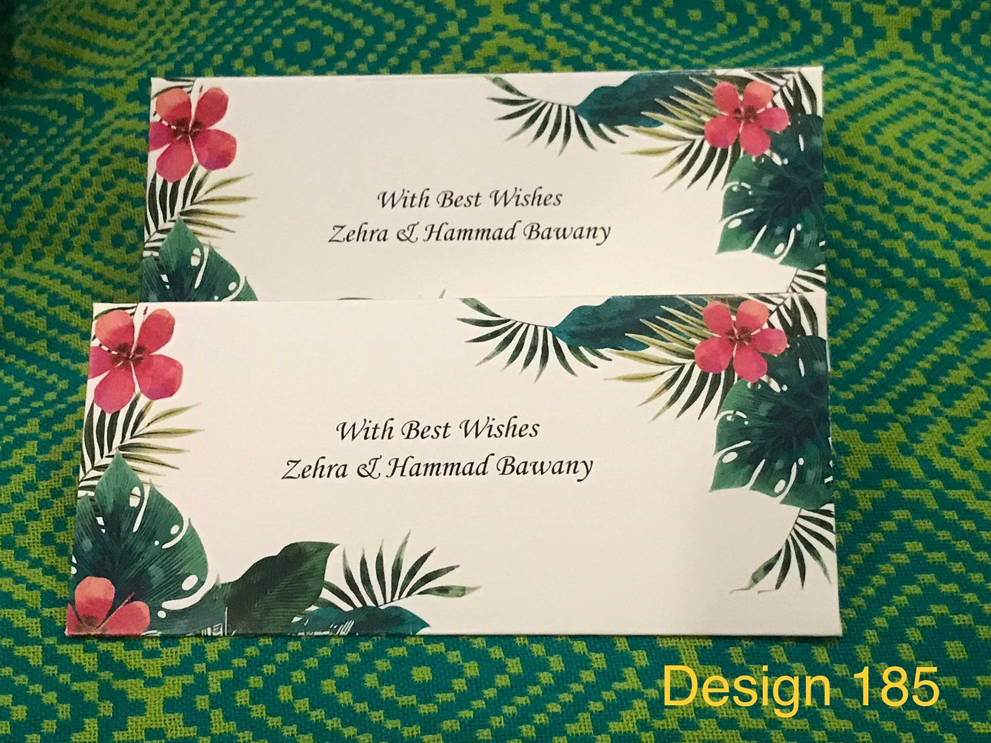 Envelope Design 185