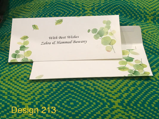 Envelope Design 213