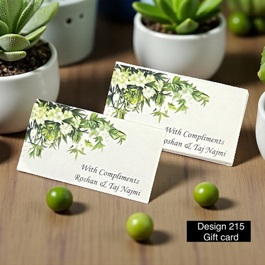 Gift Card 215