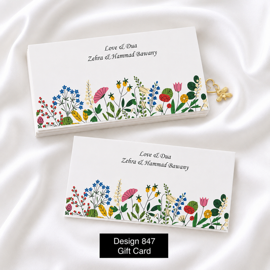 Gift Card Design 847