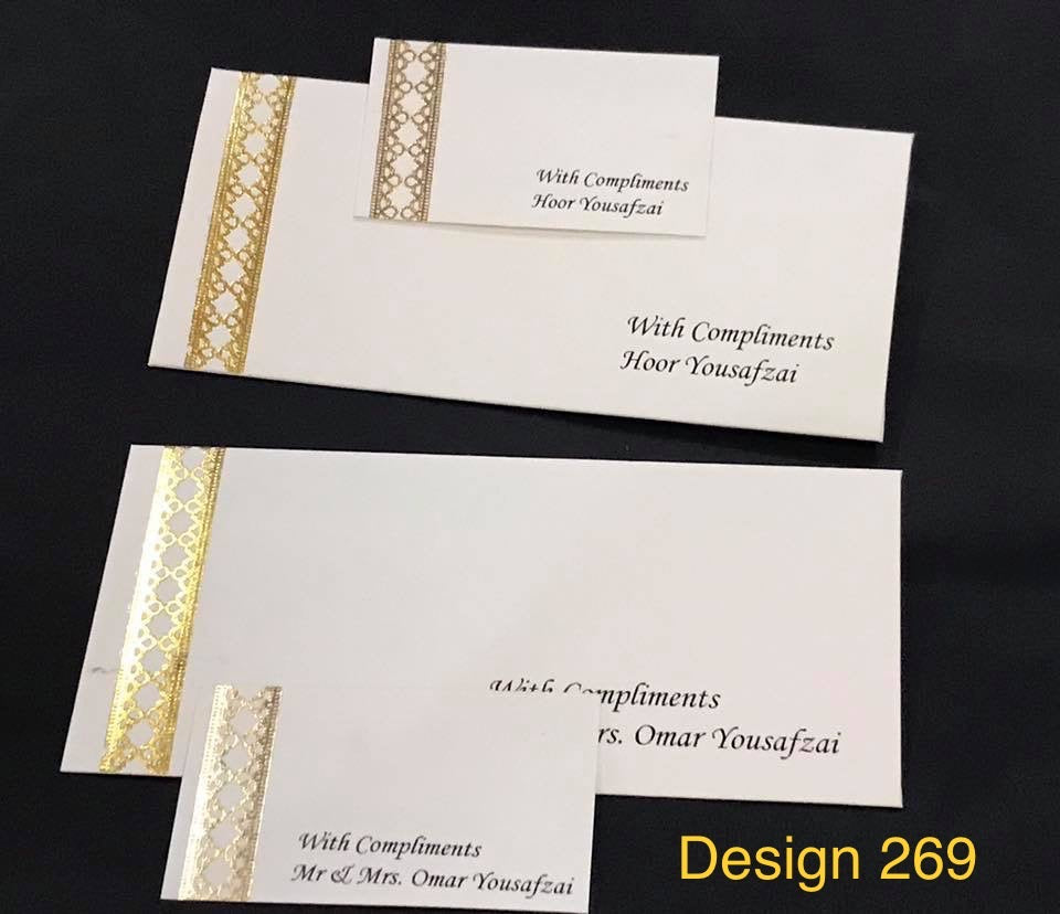 Envelope Design  269