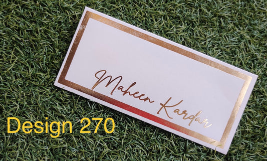 Envelope Design  270