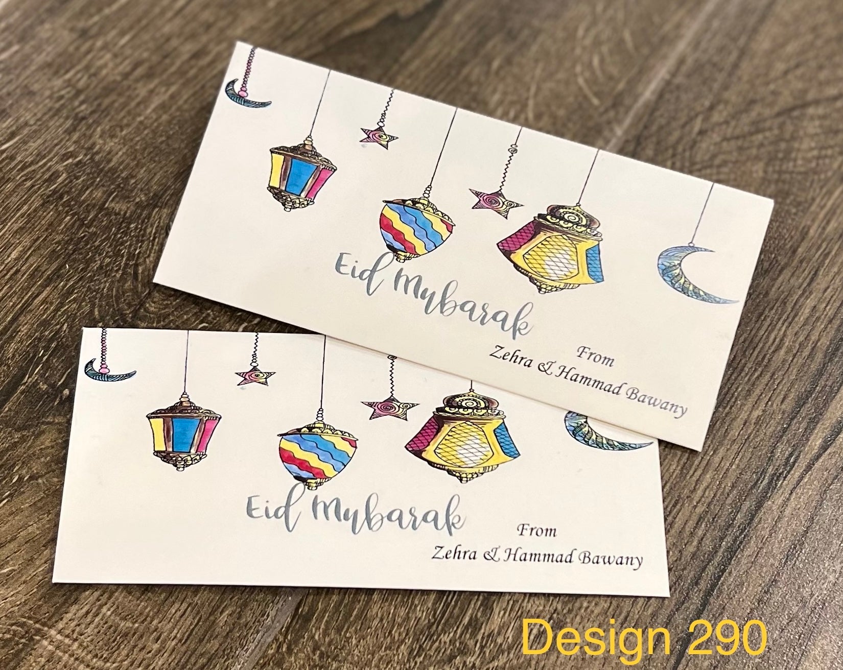 Eid Envelope Design 290