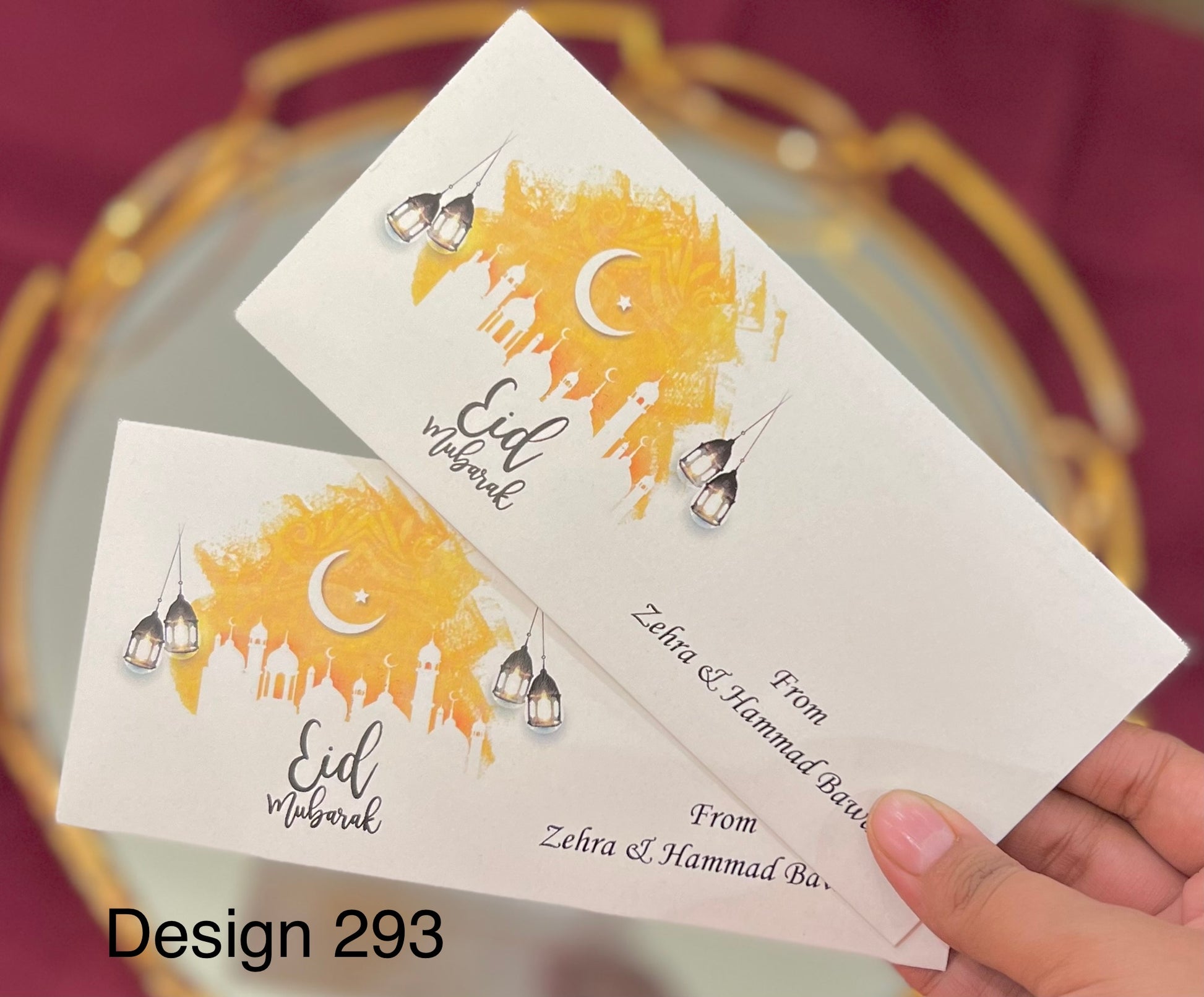 Eid Envelope Design 293