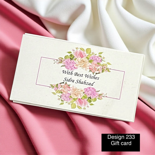 Gift Card 233