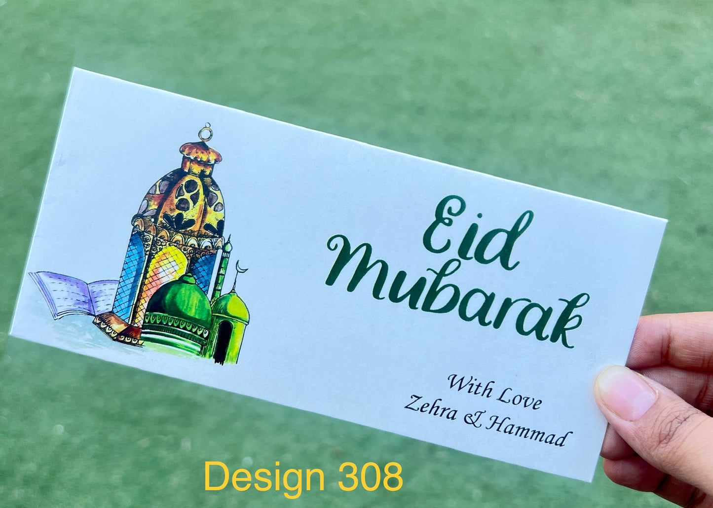 Eid Envelope Design 308