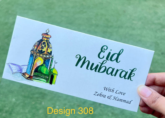 Eid Envelope Design 308