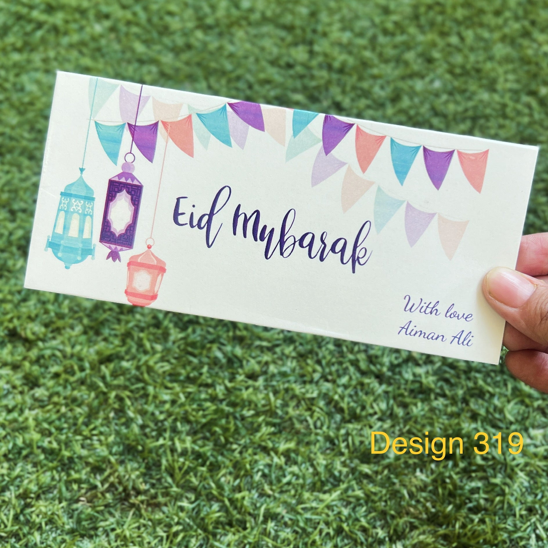 Eid Envelope Design 319 – Lifafay.pk