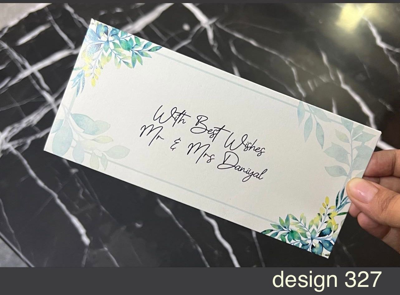 Envelope Design  327