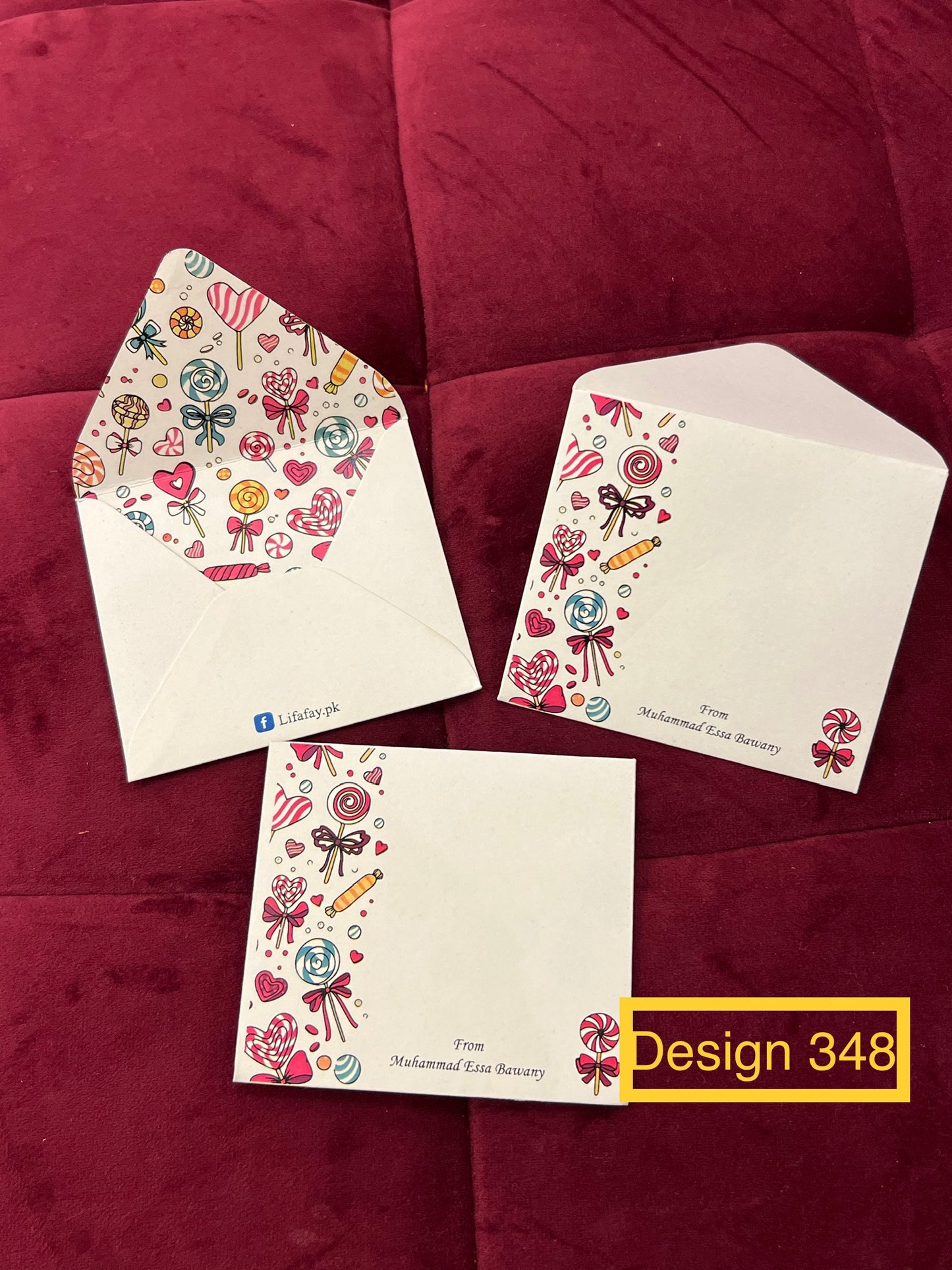 Kids Envelope Design 348