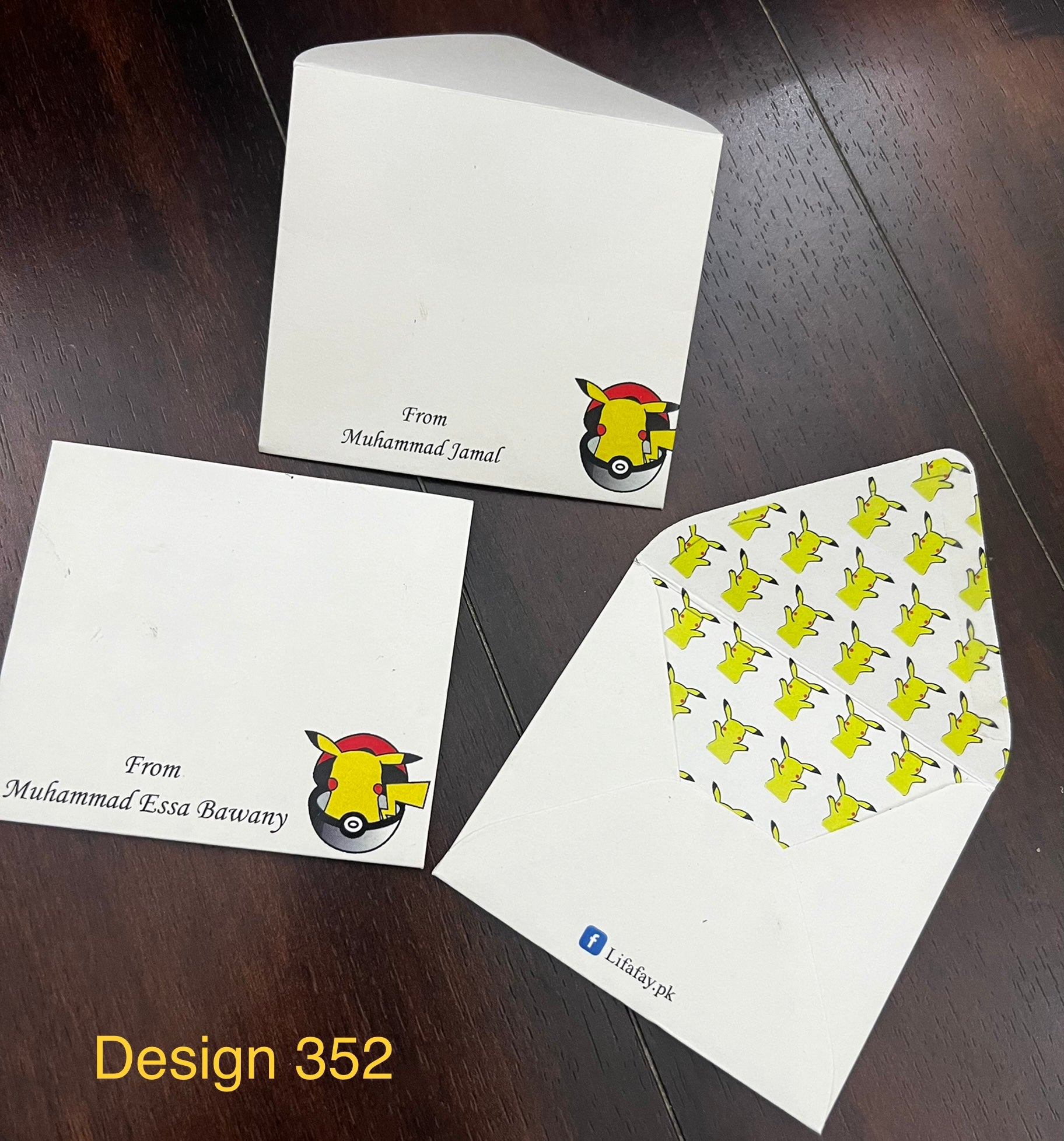 Kids Envelope Design 352