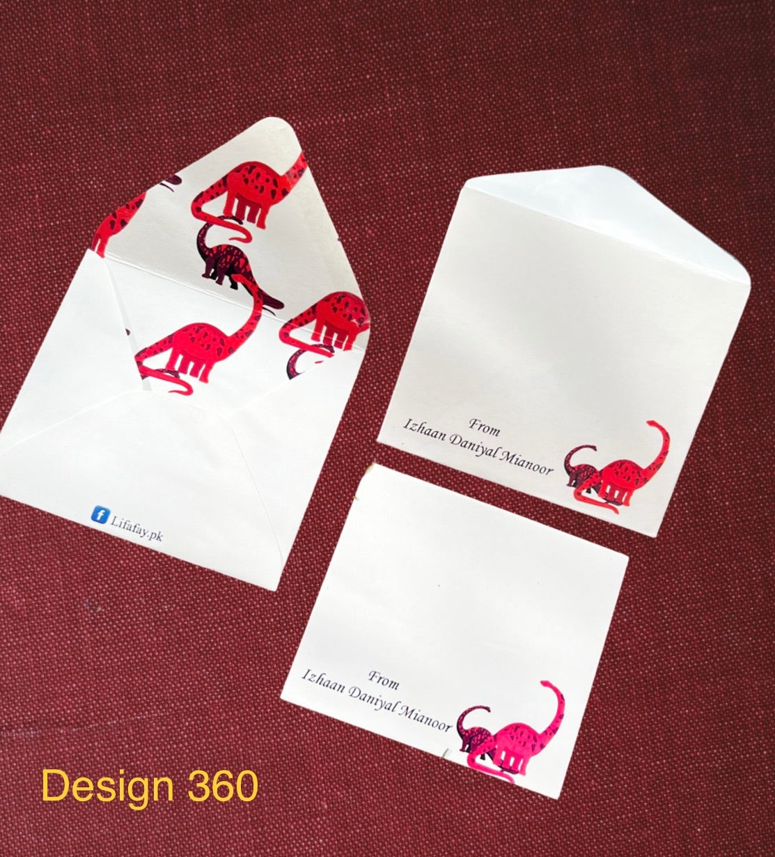 Kids Envelope Design 360