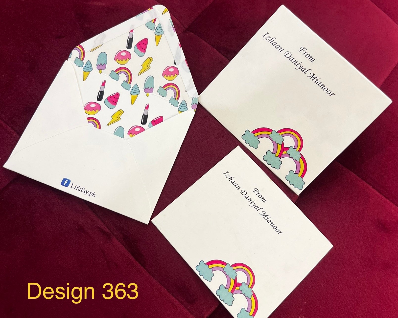 Kids Envelope Design 363