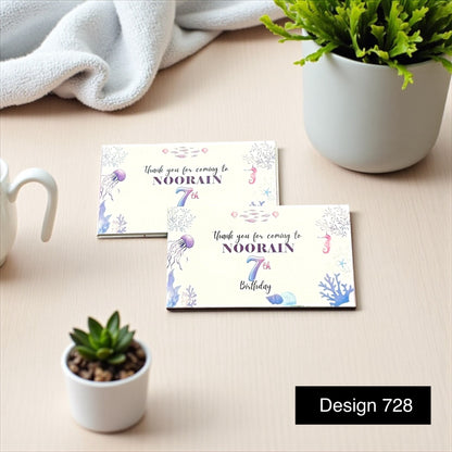 Birthday Thank you Card Design 728