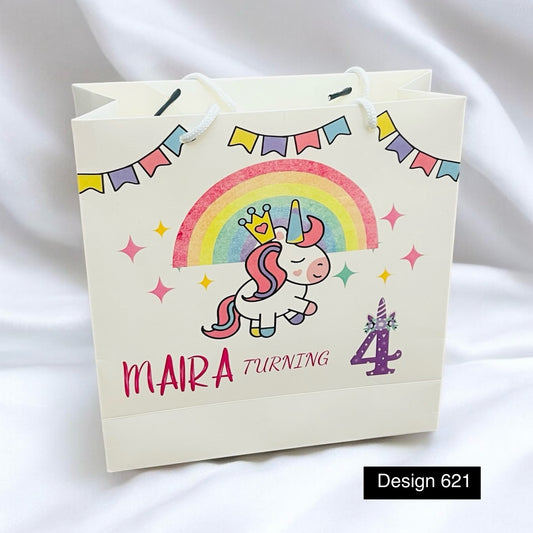 Birthday theme  Gift bag design 621