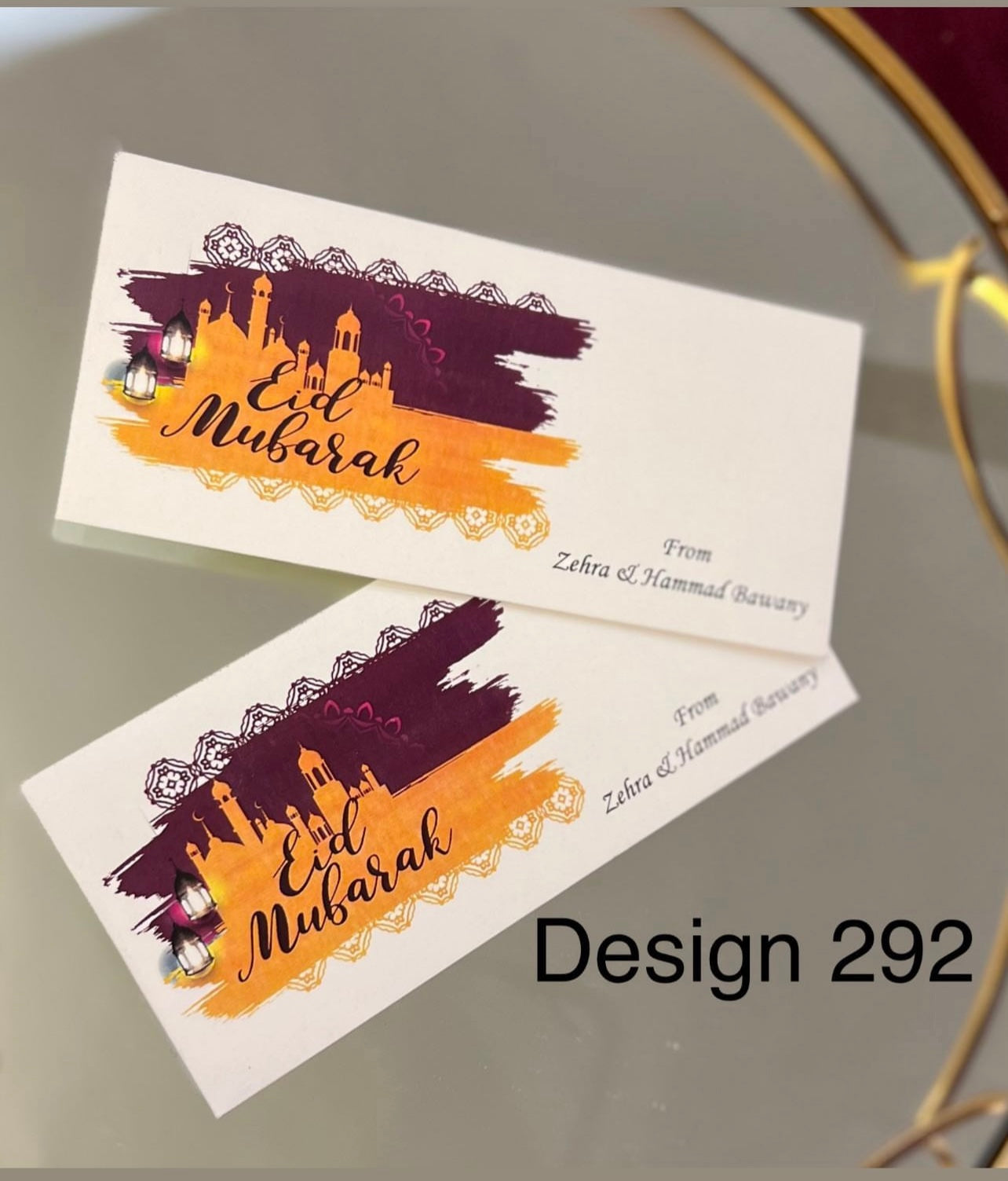 Eid Envelope Design 292