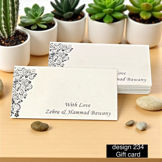 Gift Card 234