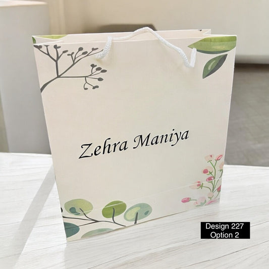 Gift bag design 227