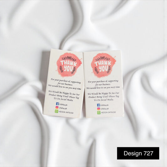 Thank you Card Design 727