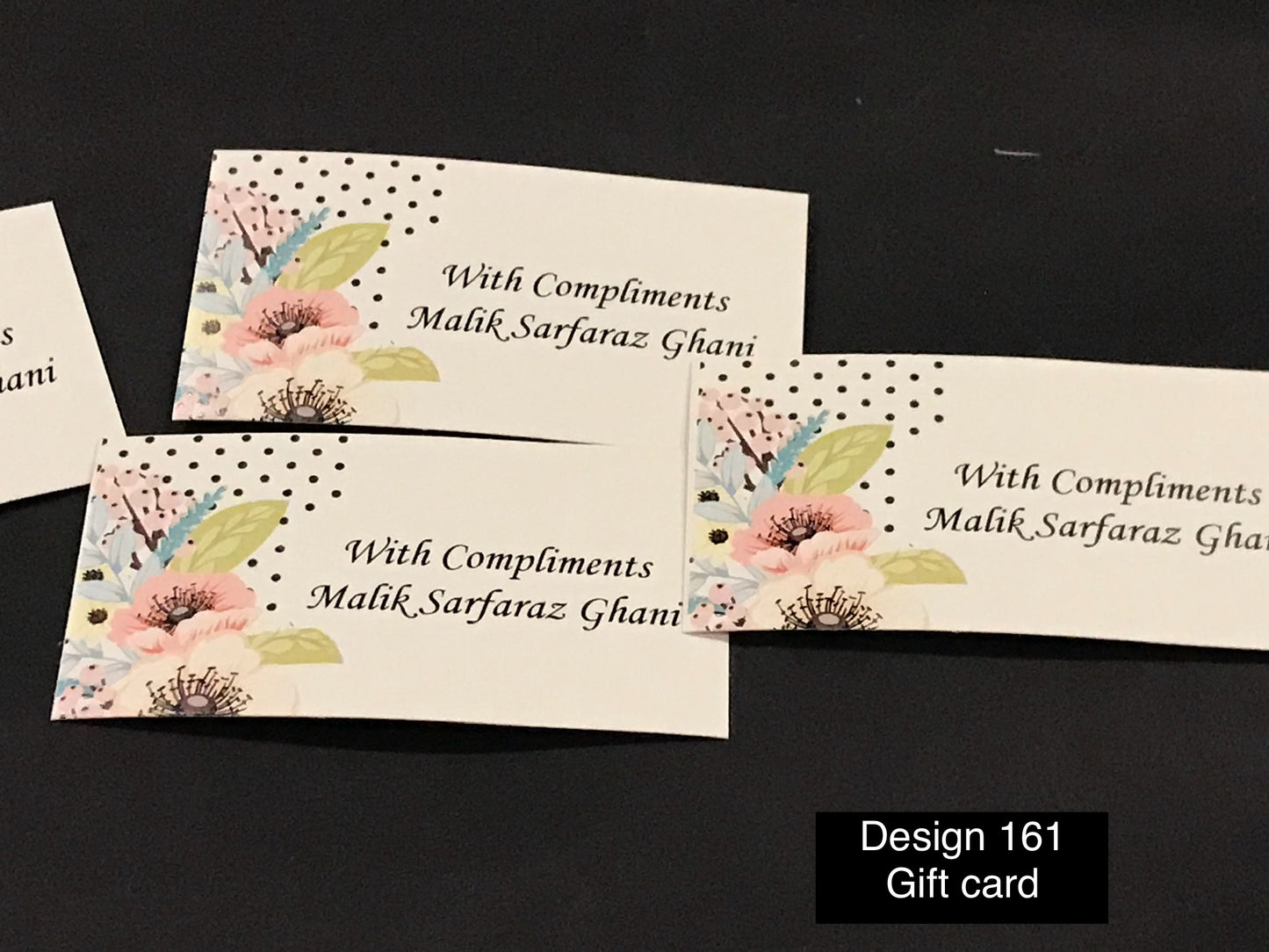 Gift card design 161