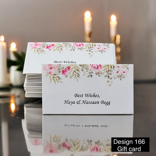 Gift card design 166