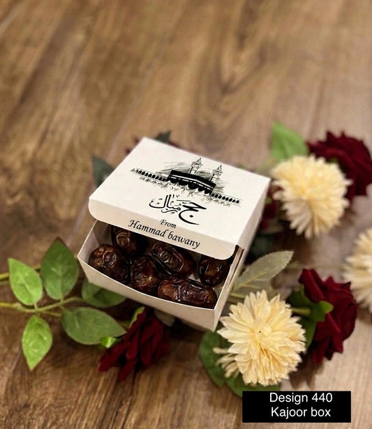 Kajoor  (date) bid Box Design 440