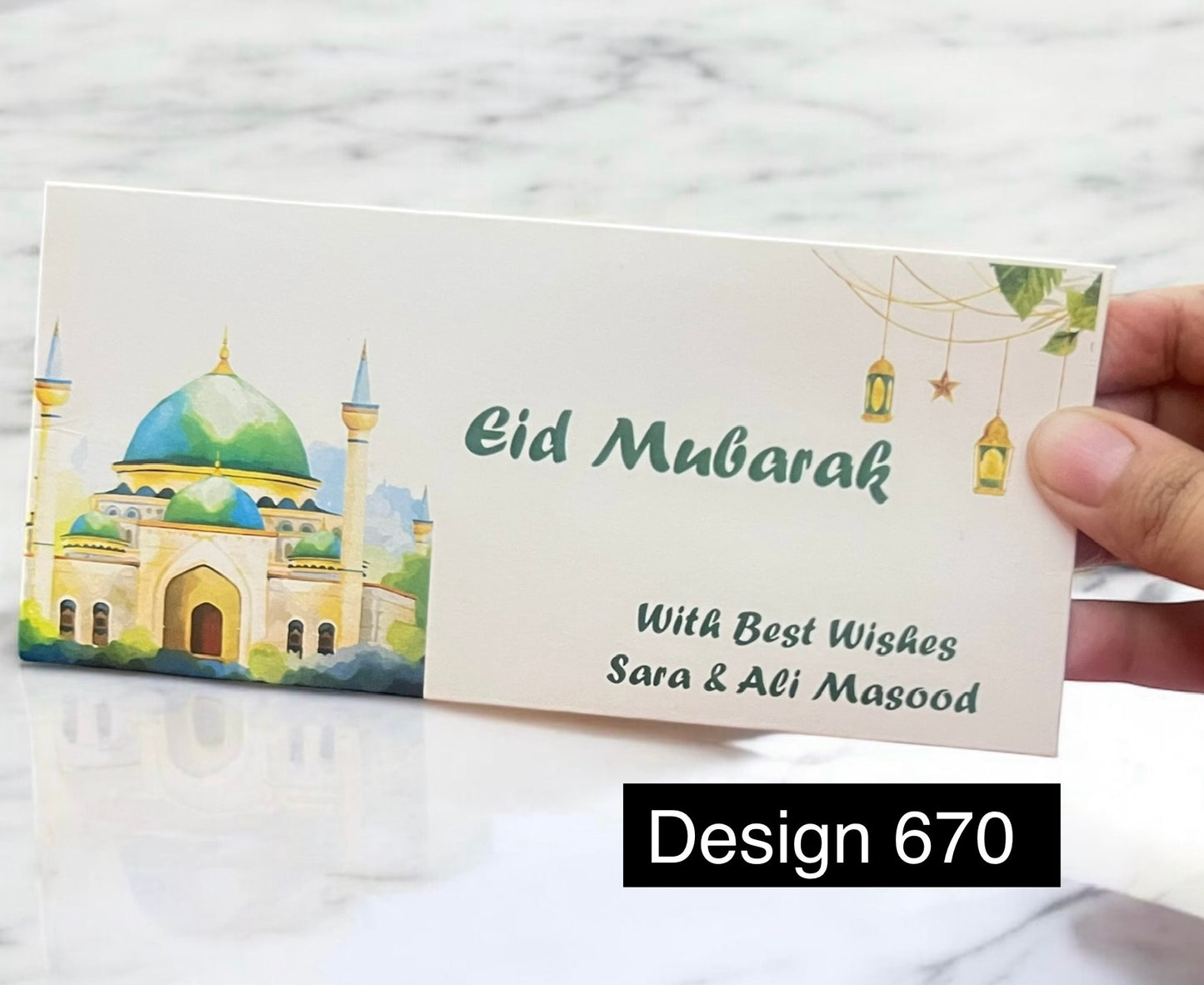 Eid Envelope Design 670