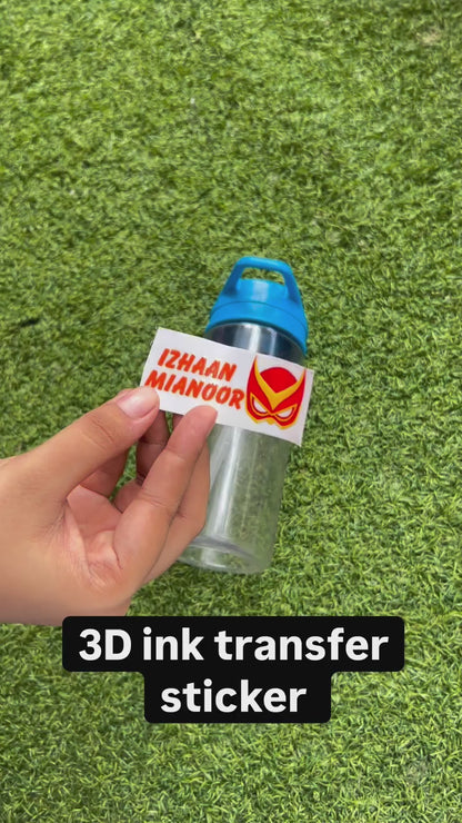 Ink Transfer Sticker 3D